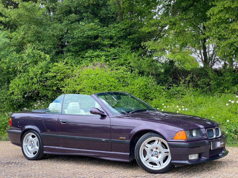 BMW M3 3.0 CONVERTIBLE 2DR [1995-M] DAYTONA VIOLET METALIC