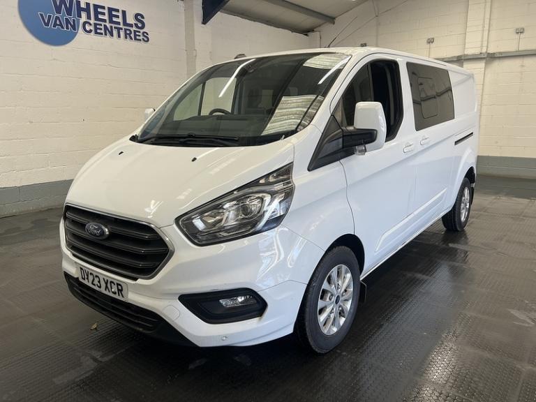 2023 Ford Transit Custom 2.0 320 EcoBlue Limited Crew Van Double Cab 5dr Diesel Manual L2 H1 Euro...