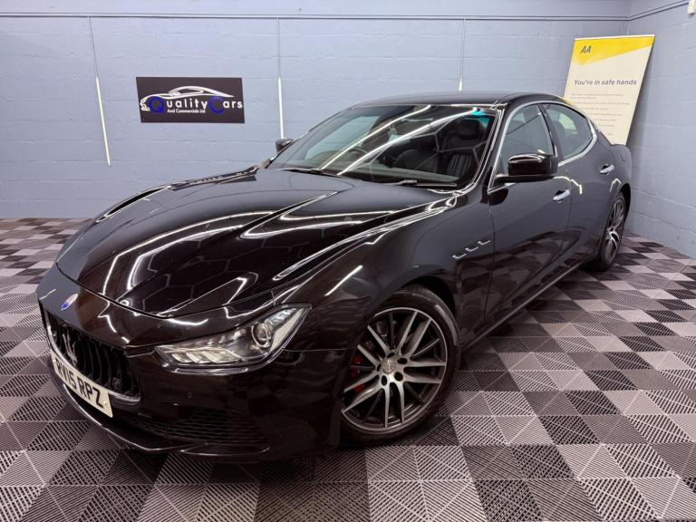 2015 Maserati Ghibli 3.0D V6 ZF Euro 5 (s/s) 4dr SALOON Diesel Automatic