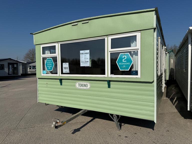 2 Bed 28x12 Static Caravan - DG, CH, New Carpets - Offsite / Self Build / Farms