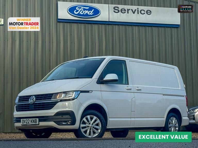 2022 Volkswagen Transporter SWB L1H1 Low Roof Highline T28 Air Con Alloys Sensors EURO 6 Panel Va...