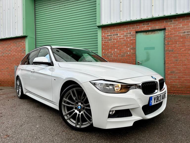 2013 (13) BMW 318D M SPORT TOURING 80,000 MILES 9 SERVICES IMMACULATE ESTATE