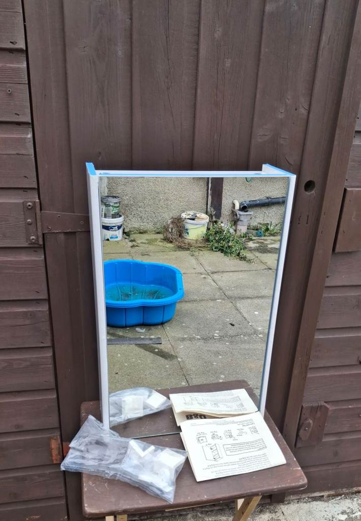 Bathroom Cabinet with Mirror 