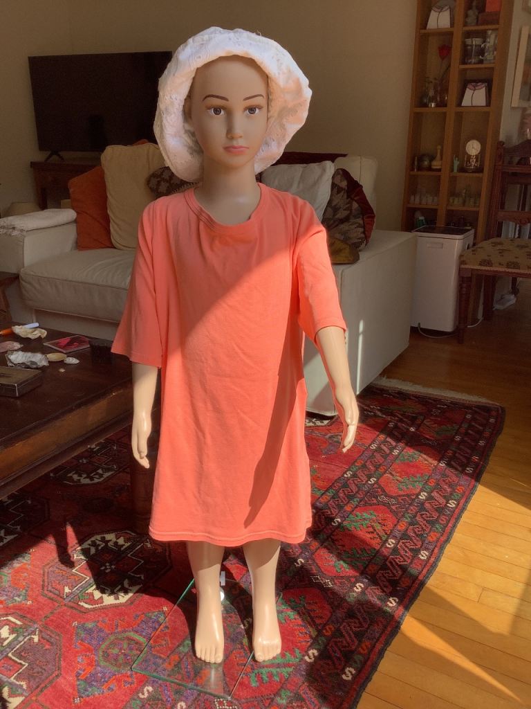 Child manikin for shop display