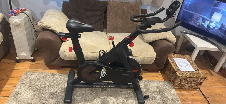 Black Exercise Spin Bike – Good Condition Home Gym