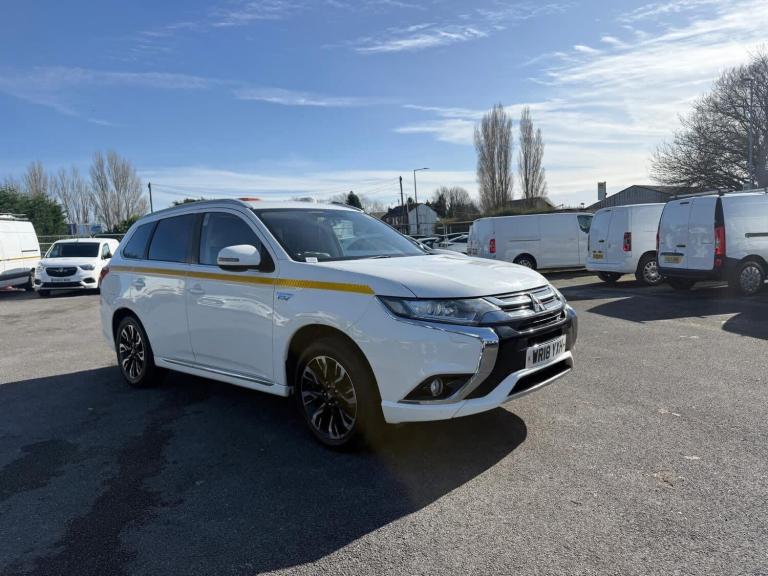 2018 Mitsubishi Outlander 2.0 PHEV 3h Commercial Auto, 117K MILES, HYBRID PANEL VAN Petrol Parall...