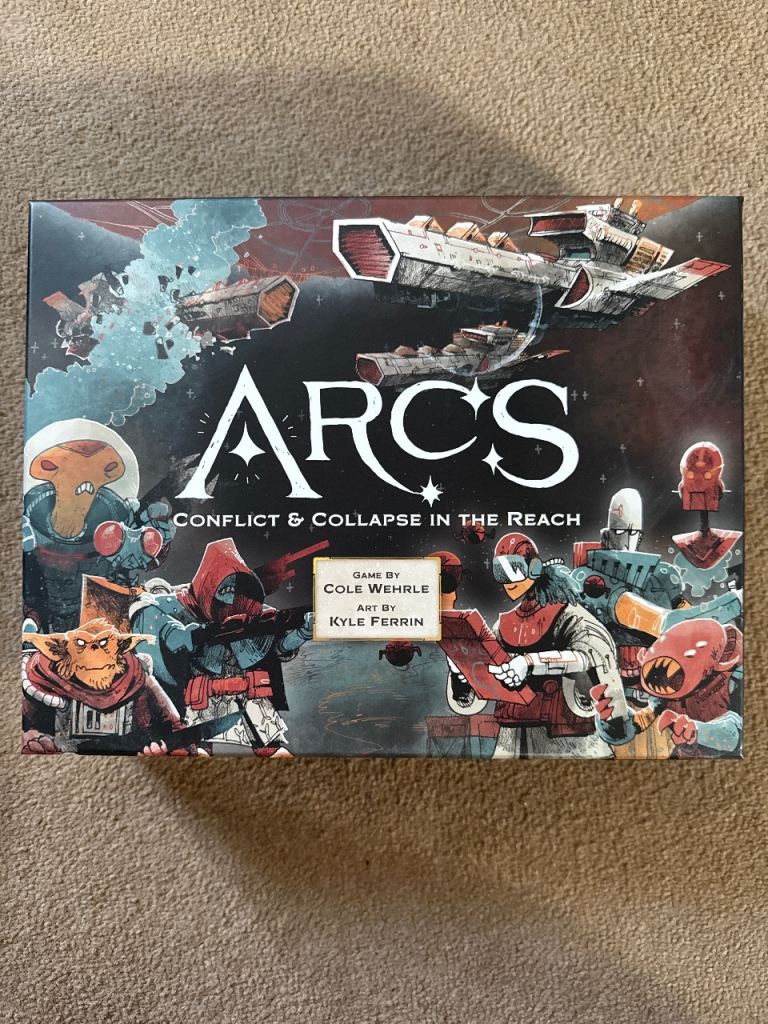 ARCS: Conflict & Collapse in the Reach Board Game