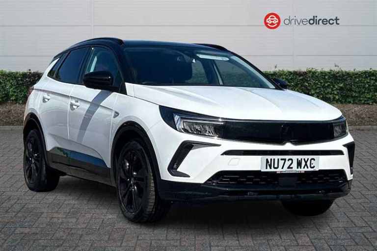 2022 Vauxhall Grandland 1.2 Turbo GS Line SUV 5dr Petrol Manual Euro 6 (s/s) (130 ps) SUV Petrol ...