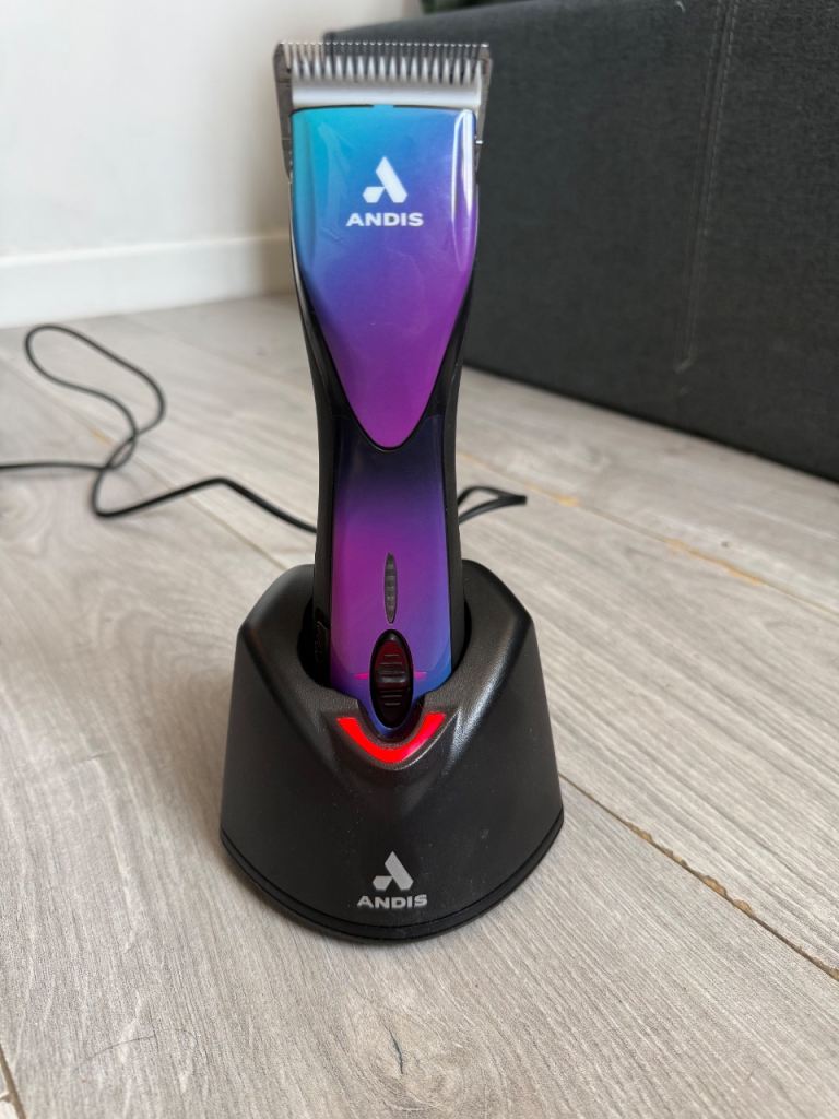 Andis Pulse ZR II cordless clippers- purple galaxy