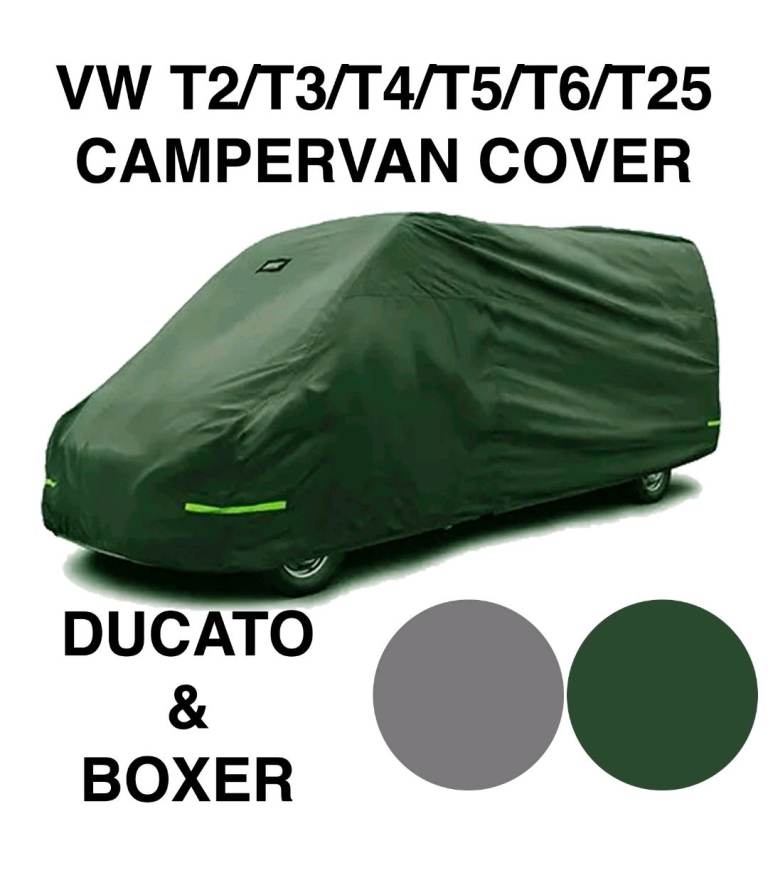 Transporter campervan winter cover