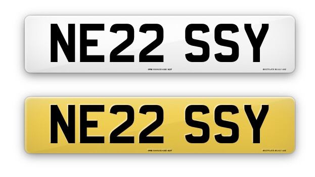 Unique Registration Plate