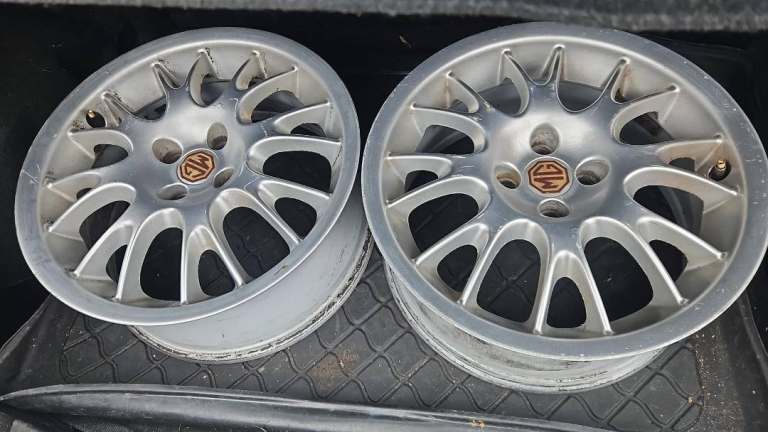 GENUINE RRC110460 MGF MGTF 16 INCH SPEEDLINE ALLOY WHEELS IN EXCELLENT CONDITION