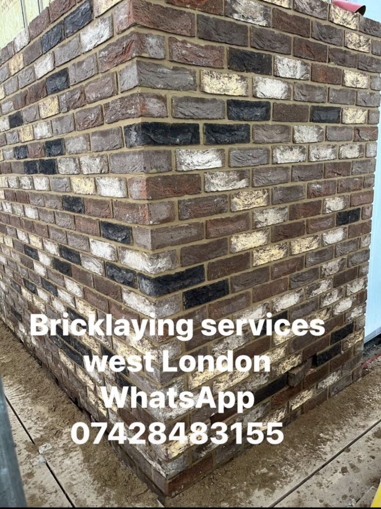 Bricklayer available in west London areas