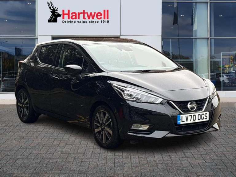 2020 Nissan Micra 1.0 IG-T Tekna Hatchback 5dr Petrol XTRON Euro 6 (s/s) (100 ps) Automatic Hatch...