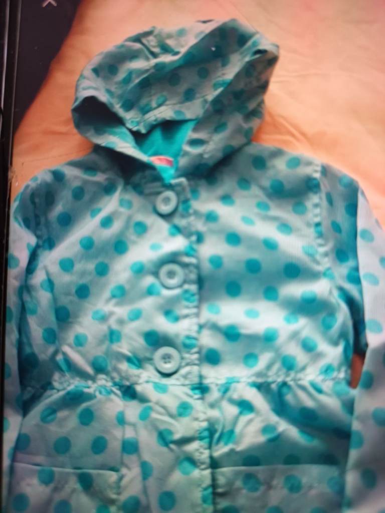 Girls waterproof coat 
