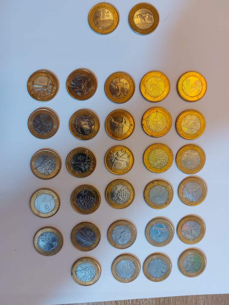 Brazil 2016 Olympics Coins for sale x31