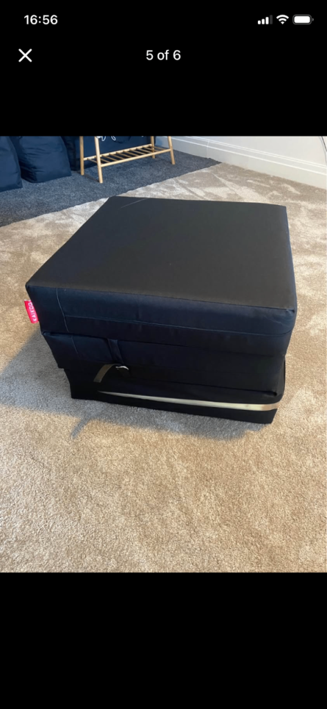 Black Folding kaikoo folding bed – Good Condition