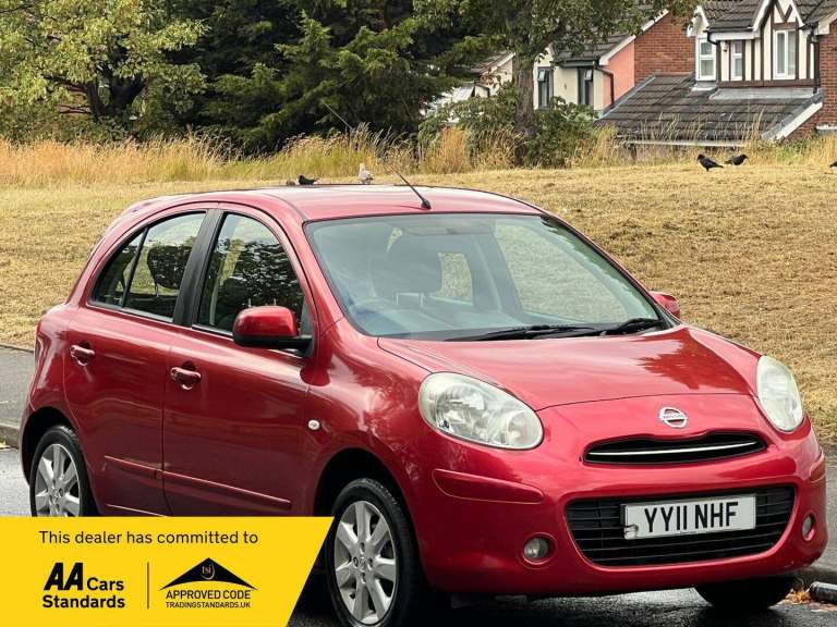 2011 Nissan Micra 1.2 12V Acenta CVT Euro 5 5dr HATCHBACK Petrol Automatic