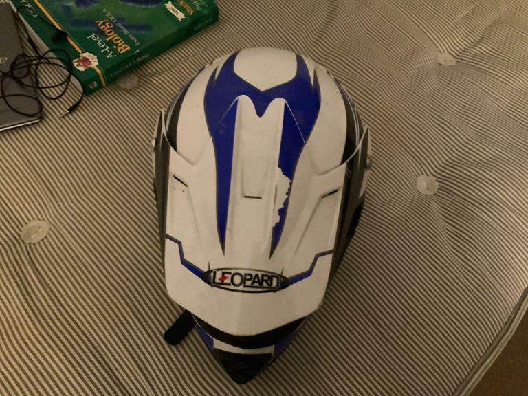 2x BMX helmets