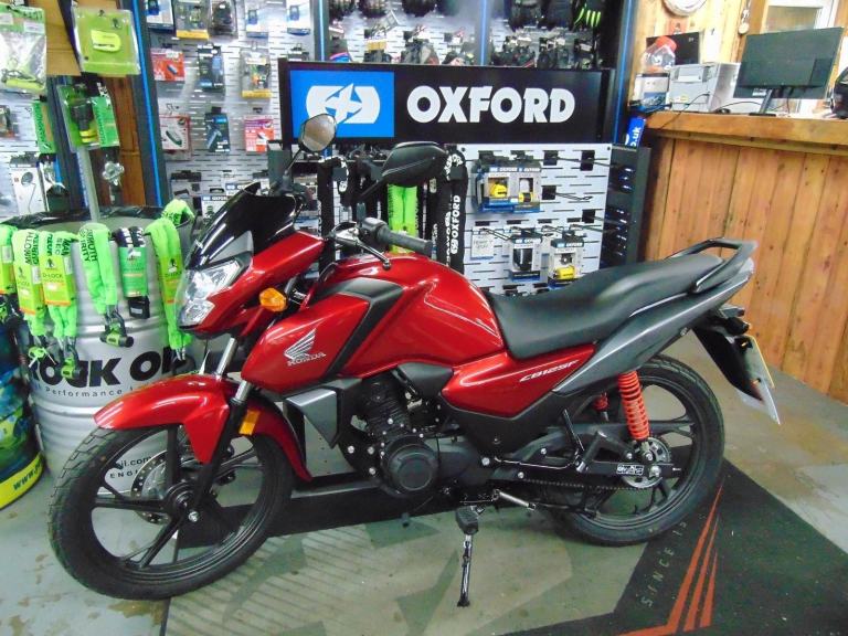 Honda CBF125 m-m 2021 hardly used only 604 miles unmarked learner bike FSH & MOT