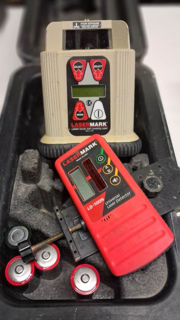 Lasermark site laser level
