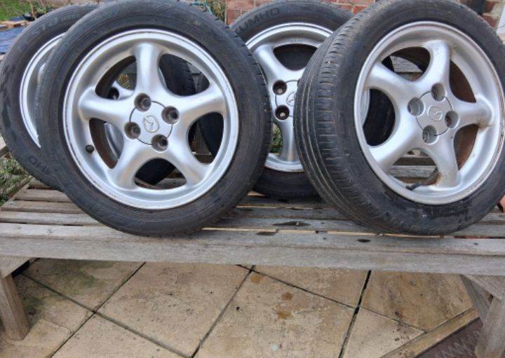 Mazda MX5 alloy wheels 