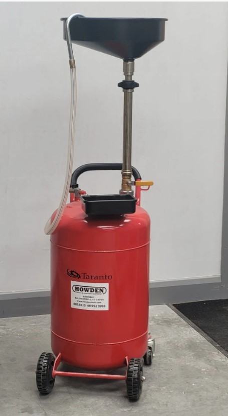 70L Oil Drainer / Collector / Extractor With Basin