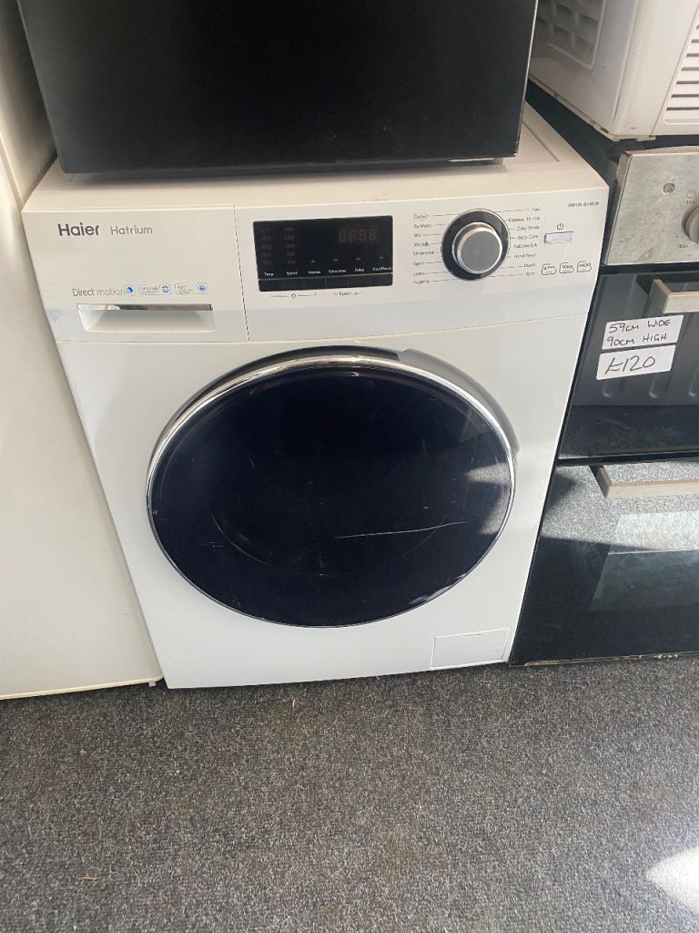 ✅👑WHITE HAIER FAMILY SIZED WASHING MACHINE WE DO DELIVER