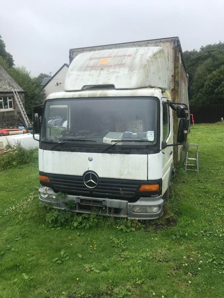 Mercedes Atego 815 engine gearbox  axels BREAKING 2004