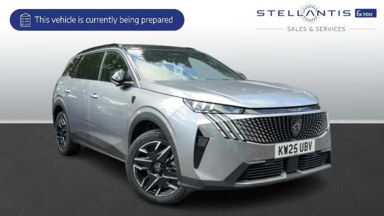 2025 Peugeot 5008 1.2 GT SUV 5dr Petrol Hybrid e-DSC6 Euro 6 (s/s) (136 ps) SUV Hybrid Automatic
