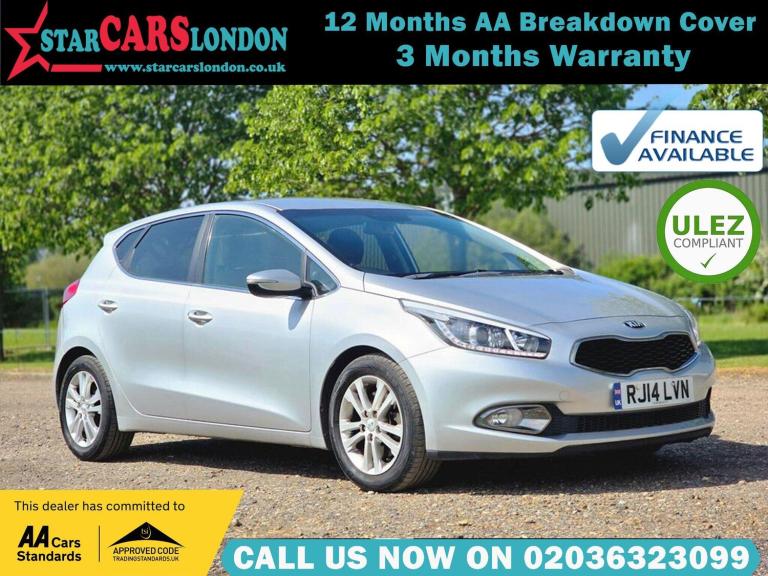 2014 Kia Ceed 1.6 GDi 3 DCT Euro 5 5dr HATCHBACK Petrol Automatic