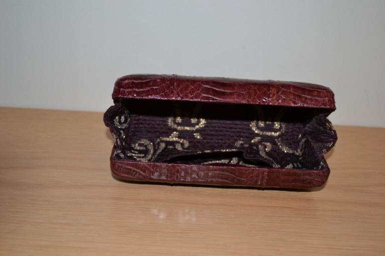 Kotur Red clutch bag