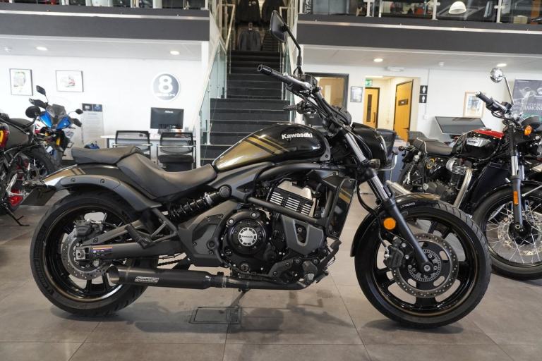 Kawasaki Vulcan S, 2020, Black with just 7585miles Only £4995. 