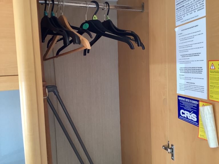 Elddis 544 towing caravan 