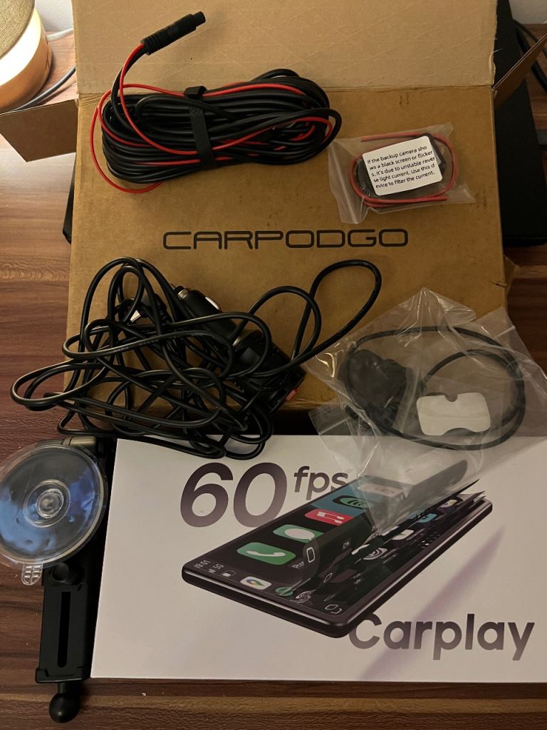 image for Carpodgo T3 portable screen for car 