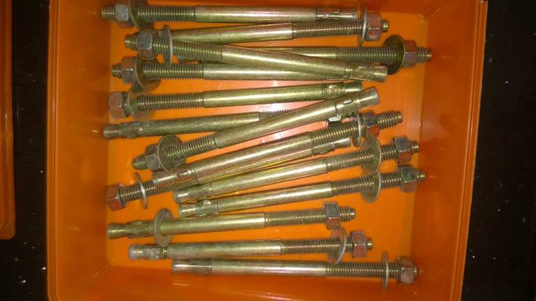 Through Bolt M12 x 180mm 15 in total