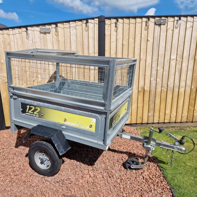 ERDE 122 High Side CAMPING Tipper Trailer + Extras