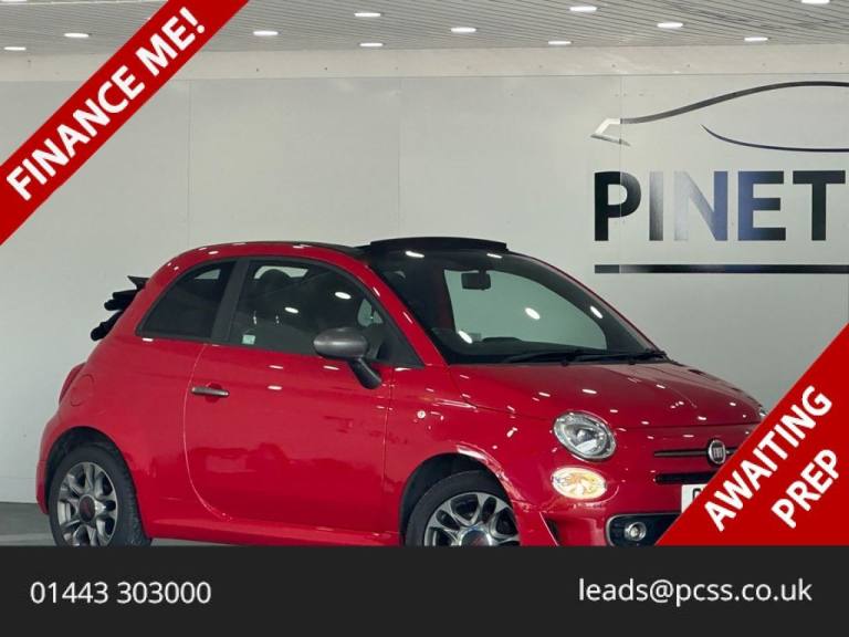 2018 Fiat 500C 1.2 S Convertible 2dr Petrol Manual Euro 6 (s/s) (69 bhp) Convertible Petrol Manual
