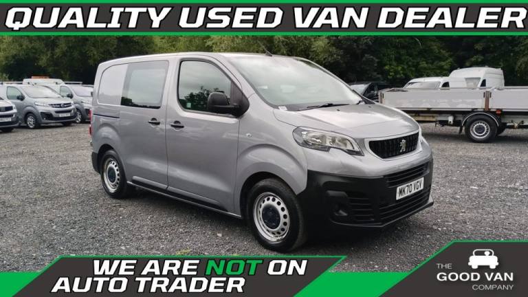 2020 Peugeot Expert Crew Cab Van Professional BLUE HDI 100 PS With Air Conditioning, Electric P C...