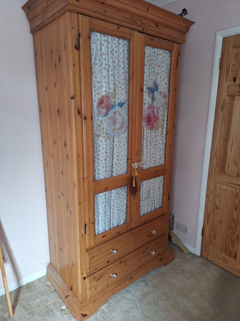 Pine style wardrobe  