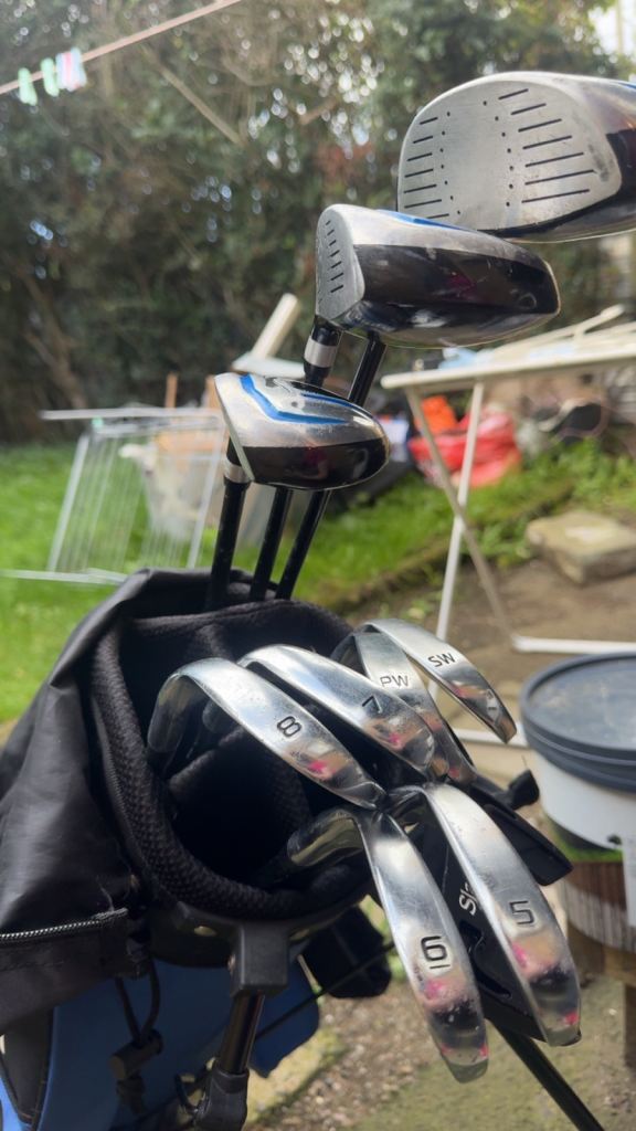Slazenger IKON Golf Club Set with Stand Bag – Good Condition