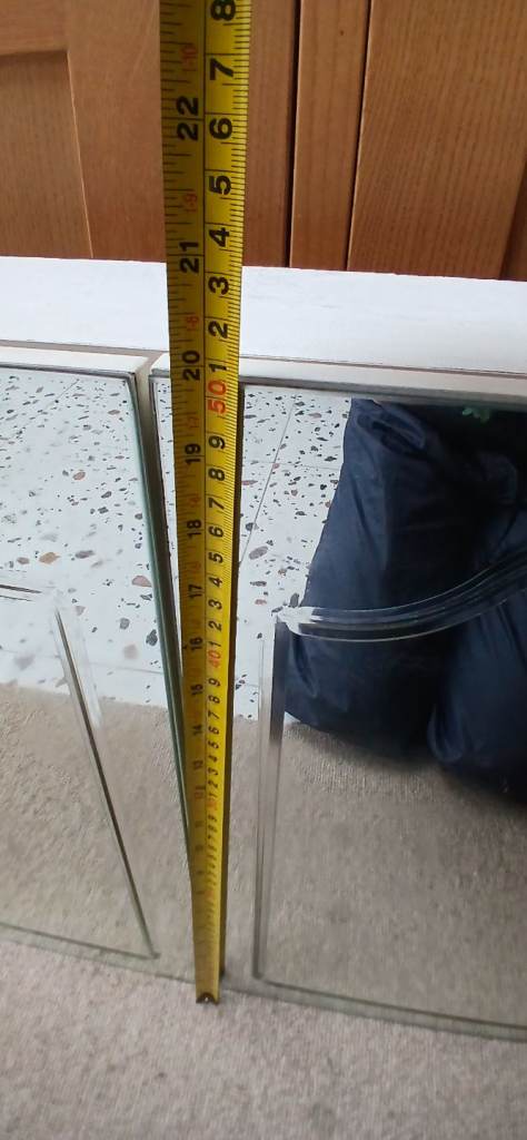 Free lovely mirrored bathroom cabinet 