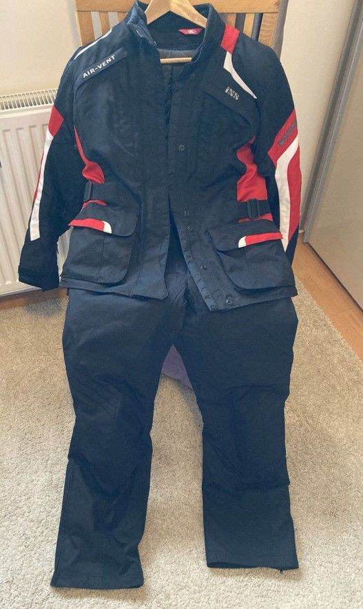 Ladies IXS Goretex Motorcycle Jacket and Trousers (UK 12/14)