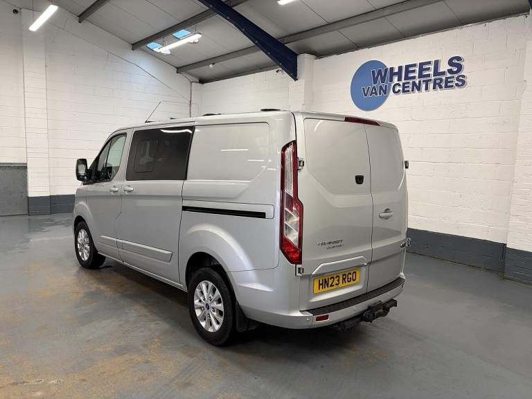 2023 Ford Transit Custom 2.0 EcoBlue 170ps Low Roof D/Cab Limited Van Auto PANEL VAN DIESEL Autom...