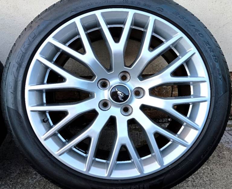 19" FORD MUSTANG GT 5x114.3 ALLOYS WHEELS TYRES RIMS JDM FITMENT