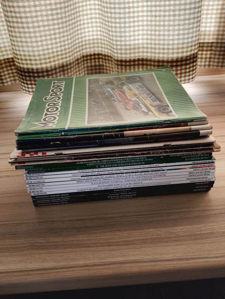 Selection of car magazines free to collect