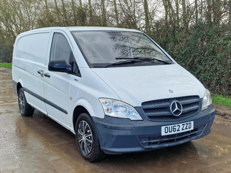 2012 Mercedes Vito 113 CDI BLUEEFFICIENCY LWB  Drives Perfect  7m MOT  166k