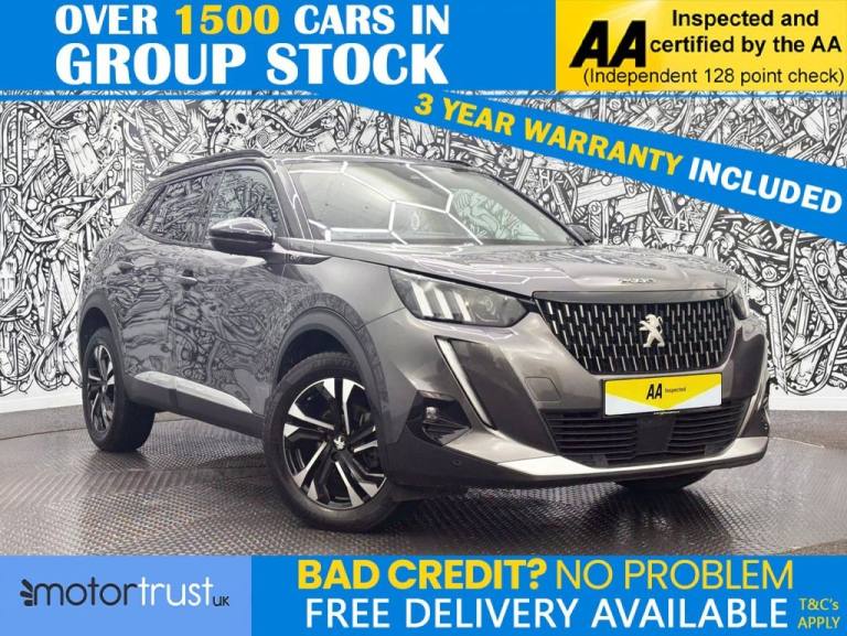 2022 Peugeot 2008 1.2 PureTech 130 GT 5dr EAT8 HATCHBACK PETROL Automatic