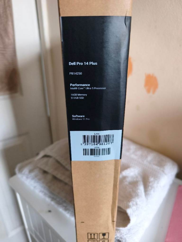 Dell Pro 14 Plus PB14250 14 inch Lastest Intel Ultra 5 236U 16gb Ram 512gb SSD with Warranty £450