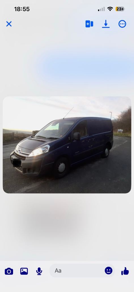 LOW MILEAGE CITROEN DISPATCH 2009 68k miles 